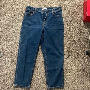 Abercrombie Mom Jeans - Size 28 / 6 extra short Curve Love